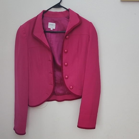 Giorgio Armani Women's Pink Jacket - Picture 1 of 5